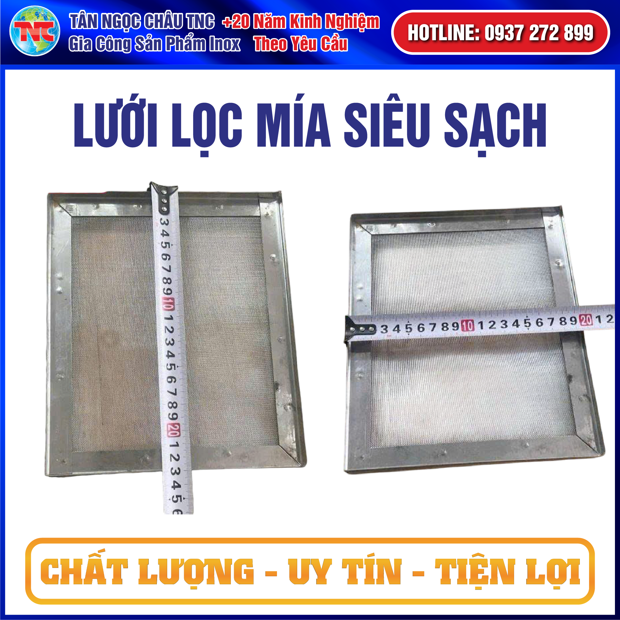 Phụ Kiện: Lưới Lọc Mía Siêu Sạch